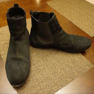 Suede Leather Chelsea Boot
